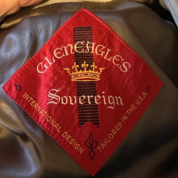 GLENEAGLES TRENCH COAT 40 reg Made in USA light tan gentleman’s classic - Picture 6 of 11